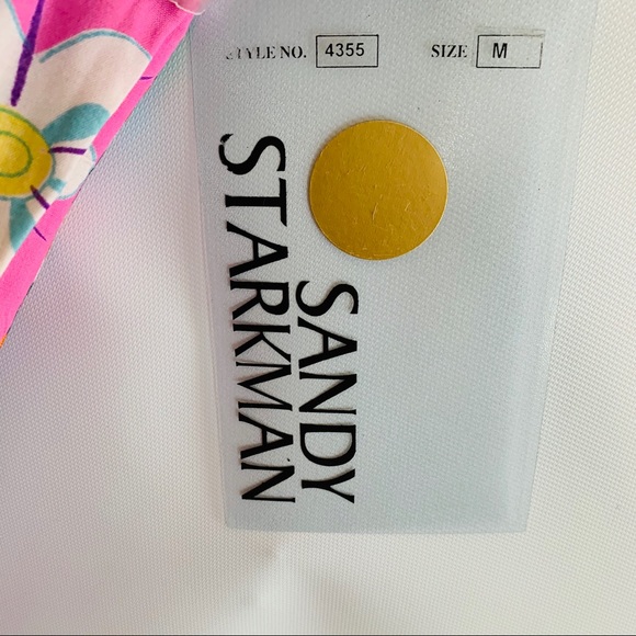 VTG Sandy Starkman Patchwork Floral Jacket - Picture 4 of 6